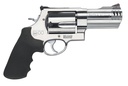 SMITH & WESSON 163504 MODEL 500  X-FRAME 500 S&W MAG STAINLESS      STEEL 4" COMPENSATED BARREL & 5RD CYLINDER, SATIN STAINLESS STEEL   X-FRAME, INCLUDES TWO MUZZLE BRAKES & INTERNAL LOCK