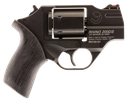 CHIAPPA FIREARMS CF340216 RHINO 200DS SMALL FRAME 357 MAG 6 SHOT, 2" BLACK ANODIZED STEEL BARREL, BLUED STEEL CYLINDER, BLACK ANODIZED ALUMINUM FRAME, BLACK RUBBER GRIP, CONCEALED HAMMER