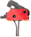 PATRIOT ORDNANCE FACTORY 00858 DROP-IN  BLACK/RED FLAT TRIGGER SINGLE-STAGE