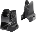 DANIEL DEFENSE 1908809116 AR-15 IRON SIGHT SET  BLACK HARDCOAT ANODIZED FIXED FRONT & REAR SIGHT