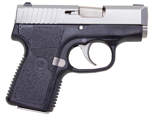 [602686167390] KAHR ARMS CW3833N CW  380 ACP 6+1 2.58" STAINLESS STEEL BARREL, MATTE STAINLESS STEEL SERRATED SLIDE, BLACK POLYMER FRAME, BLACK TEXTURED POLYMER GRIP