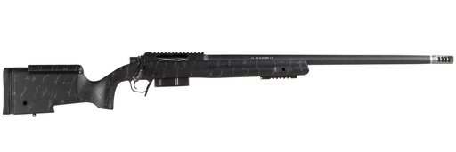 [810651025457] CHRISTENSEN ARMS CA10270H85281 BA TACTICAL LONG RANGE 6.5 CREEDMOOR 4+1 26" CARBON FIBER BARREL, BLACK NITRIDE FINISH, BLACK WITH GRAY WEBBING STOCK