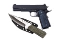 DESERT EAGLE 1911 GOVERNMENT 45ACP 5" FS MATTE W/KNIFE