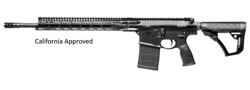 [818773021289] DANIEL DEFENSE 0215822207055 DD5 V4 *CA COMPLIANT 6.5 CREEDMOOR 18" 10+1 BLACK HARD COAT ANODIZED 6 POSITION W/SOFTTOUCH OVERMOLDING STOCK MLOK