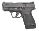 SMITH & WESSON 13250 M&P SHIELD PLUS MICRO-COMPACT 9MM LUGER 10+1/13+1, 3.10" BLACK STAINLESS STEEL BARREL, MATTE BLACK ARMONITE SERRATED SLIDE, MATTE BLACK POLYMER FRAME, NO THUMB SAFETY