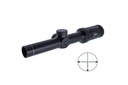 TRIJICON 2700008 HURON  SATIN BLACK 1-6X 24MM 30MM TUBE BDC HUNTER HOLDS RETICLE