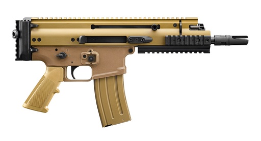 [845737015190] FN 38101243 SCAR 15P 300 BLACKOUT 30+1 7.50" CHROME LINED STEEL BARREL, FLAT DARK EARTH ANODIZED ALUMINUM PICATINNY RAIL RECEIVER, FDE POLYMER GRIP, AMBIDEXTROUS
