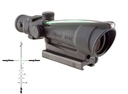 TRIJICON 100163 ACOG  BLACK HARDCOAT ANODIZED 3.5X 35MM ILLUMINATED GREEN CROSSHAIR .223/5.56 BDC RETICLE