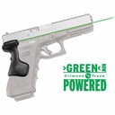 CRIMSON TRACE 0167301 LASERGRIPS  COMPATIBLE W/ GLOCK GEN3/4/5 FULL SIZE, GREEN LASER BLACK POLYMER