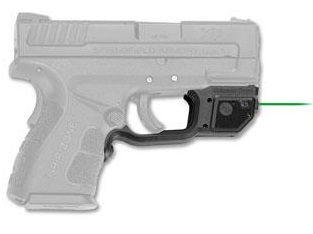 [610242007592] CRIMSON TRACE 0163301 LASERGUARD  SPRINGFIELD XD MOD2, GREEN LASER BLACK POLYMER