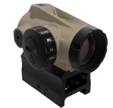 SIG SAUER ELECTRO-OPTICS SORMSR111 ROMEO-MSR GEN II COMPACT FLAT DARK EARTH 1X20MM, 2 MOA RED DOT RETICLE
