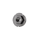 DEAD AIR LT305 HUB DIRECT THREAD MOUNT .578"X28 4140 HT ALLOY STEEL BLACK NITRIDE