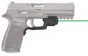 CRIMSON TRACE 0177801 LASERGUARD  FITS SIG P320 (EXCEPT SUBCOMPACT)/M17/M18, GREEN LASER BLACK POLYMER