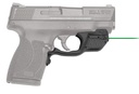 CRIMSON TRACE 0155801 LASERGUARD  S&W M&P SHIELD 45 ACP, GREEN LASER BLACK POLYMER
