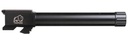 TAPCO TAP22001 9MM LUGER THREADED BLACK NITRIDE STAINLESS STEEL, FITS GLOCK 17 GEN1-3