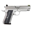 KIMBER MFG.,INC 3100012 KDS9C  9MM 15+1 4.09" KIMPRO SILVER  FRONT AND REAR SERRATIONS STAINLESS STEEL SLIDE GRAY AND BLACK G10 CROSSHATCH GRIP