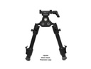 WARNE 7924M SKYLINE PRO BIPOD  BLACK ANODIZED ARCA INTERFACE HEAD WITH PRECISION LEGS