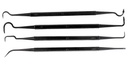 TAPCO TAP22015 GUN PICK TOOL SET BLACK CLEANING 4 PACK