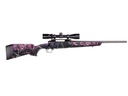SAVAGE ARMS 57339 110 APEX HUNTER XP 308 WIN 4+1 20", MATTE BLACK METAL, MUDDY GIRL SYNTHETIC STOCK, VORTEX CROSSFIRE II 3-9X40MM SCOPE