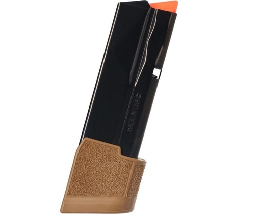 [798681673674] SIG SAUER 8901206 P365-XMACRO  17RD 9MM LUGER COYOTE TAN FLOOR PLATE FITS ALL SIG P365 MODELS