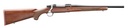 RUGER 67102 HAWKEYE HUNTER 243 WIN 4+1 16.60" SATIN BLUED THREADED BARREL, SATIN BLUED STEEL RECEIVER W/INTEGRAL SCOPE MOUNT, AMERICAN WALNUT FIXED STOCK, RIGHT HAND