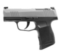 SIG SAUER 3659SXR3P P365X  MICRO-COMPACT FRAME 9MM LUGER 10+1 3.10" STEEL BARREL, STAINLESS STEEL OPTIC READY/SERRATED SLIDE, BLACK STAINLESS STEEL FRAME W/ACCESSORY RAIL, POLYMER GRIP