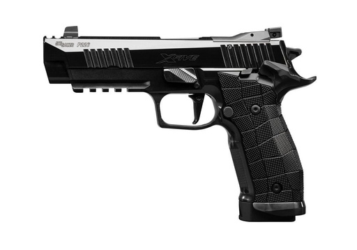 [798681695676] SIG SAUER 226X59CWRES P226  FULL SIZE FRAME 9MM LUGER 4.40" BLACK OPTIC READY/SERRATED STAINLESS STEEL SLIDE HIGH POLISH DLC GRIDLOK GRIP