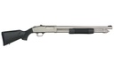 MOSSBERG 50793 590A1 PRO 12 GAUGE 6+1 18.50" SILVER MARINECOTE BARREL & STEEL RECEIVER, BLACK SYNTHETIC STOCK