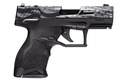 TAURUS 1TX2233110US5 TX22C T.O.R.O. COMPACT FRAME 22 LR 10+1 3.60" MATTE BLACK STEEL BARREL, ENGRAVED DISTRESSED USA FLAG OPTIC READY/SERRATED SLIDE, BLACK POLYMER FRAME