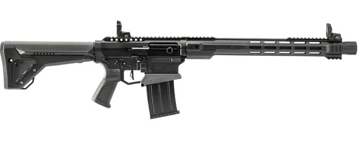 [643477868256] GFORCE ARMS GF12HMRB MKX3 12-HAMMER 12 GAUGE SEMI-AUTO 3" 5+1 18.50" BLACK STEEL BARREL, BLACK ANODIZED ALUMINUM RECEIVER, FIXED SYNTHETIC STOCK