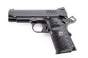 WILSON COMBAT ACPCP45 ACP COMPACT SAO 45 ACP 4" 7+1 BLACK ARMOR-TUFF CARBON STEEL BLACK G10 EAGLE CLAW GRIP