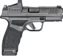 SPRINGFIELD ARMORY HCP9379BOSPSMSC HELLCAT PRO OSP 9MM LUGER 3.70" 15+1, BLACK, PICATINNY RAIL FRAME, SERRATED OPTIC CUT SLIDE, SHIELD RED DOT
