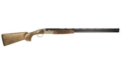 [082442027258] BERETTA USA J686S2030 686 SILVER PIGEON I 20 GAUGE 3" 2RD 30" BLACK OVER/UNDER VENT RIB BARREL, SILVER ENGRAVED STEEL RECEIVER, FIXED EUROPEAN WALNUT STOCK, RIGHT HAND