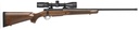MOSSBERG 28238 PATRIOT W/OPTIC FULL SIZE 450 BUSHMASTER 4+1 20" MATTE BLUED THREADED BARREL, MATTE BLUED DRILLED & TAPPED RECEIVER, WALNUT FIXED STOCK, VORTEX CROSSFIRE II 3-9X40MM SCOPE, RIGHT HAND