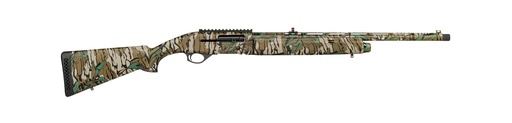 [884110758088] MOSSBERG 75808 SA-20 TURKEY 20 GAUGE SEMI-AUTO 3" 4+1 22" MOSSY OAK GREENLEAF VENT RIB STEEL BARREL, MOSSY OAK GREENLEAF PICATINNY RAIL RECEIVER, FIXED MOSSY OAK GREENLEAF SYNTHETIC STOCK