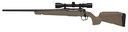 SAVAGE ARMS 32194 AXIS 2 XP COMBO 22-250 REM 4+1 22" BLACK SPORTER BARREL, BLACK CARBON STEEL RECEIVER DRILLED & TAPPED, FLAT DARK EARTH FIXED SYNTHETIC STOCK, WEAVER 3-9X40MM SCOPE, LEFT HAND