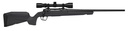 SAVAGE ARMS 32179 AXIS 2 XP COMBO FULL SIZE 25-06 REM 4+1 22" BLACK SPORTER BARREL, BLACK CARBON STEEL RECEIVER DRILLED & TAPPED, GRAY FIXED SYNTHETIC STOCK, WEAVER 3-9X40MM SCOPE, RIGHT HAND