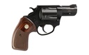 CHARTER ARMS 13920 DOUBLE DOG  LARGE 9MM LUGER/357 MAG/38 SPECIAL 5 SHOT 2.20" OVERALL BLACK PASSIVATE STAINLESS STEEL PORTED BARREL, CYLINDER & FRAME, WALNUT GRIP, EXPOSED HAMMER