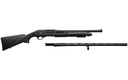 CHARLES DALY 930374 301 COMBO FULL SIZE 12 GAUGE PUMP 3" 5+1 18.50/28" BLACK STEEL VENT RIB BARREL, BLACK ALUMINUM RECEIVER, BLACK SYNTHETIC STOCK, BERETTA/BENELLI MOBIL CHOKE SYSTEM