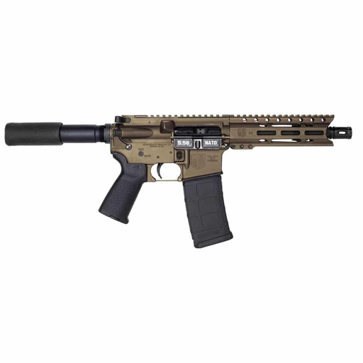 [810035754683] DIAMONDBACK DB1912K071 DB15  5.56X45MM NATO 30+1 7" BLACK NITRIDE THREADED BARREL, M-LOK HANDGUARD, MIDNIGHT BRONZE ALUMINUM PICATINNY RAIL RECEIVER, BLACK BUFFER TUBE, BLACK MAGPUL GRIP, RIGHT HAND