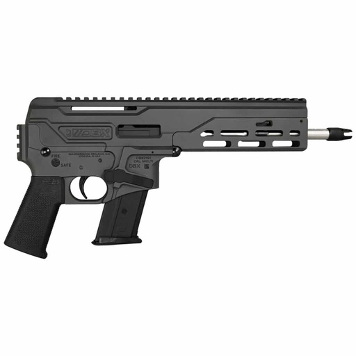 [810035752702] DIAMONDBACK DB1614L051 DBX57 CF 5.7X28MM 8" 20+1 DARK GREY STAINLESS STEEL BLACK MAGPUL MOE K GRIP