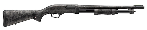 [048702026508] WINCHESTER REPEATING ARMS 512457695 SXP DEFENDER COMPACT 20 GAUGE PUMP 3" 5, 2 3/4" SHELLS 18" FORGED CARBON HYDRODIP STEEL BARREL, ALUMINUM RECEIVER, FIXED FORGED CARBON HYDRODIP SYNTHETIC STOCK