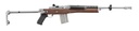 RUGER 5895 MINI-14  223 REM/5.56 NATO 20+1 18.50" MATTE STAINLESS THREADED BARREL, MATTE STAINLESS PICATINNY RAIL  RECEIVER, WALNUT/STAINLESS WOOD SIDE FOLDING SIDE FOLDING STOCK, BLACK POLYMER GRIP