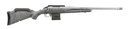 RUGER 46909 AMERICAN II  FULL SIZE 223 REM 10+1 20" GUN METAL GRAY CERAKOTE SPIRAL FLUTED THREADED BARREL & ALLOY STEEL RECEIVER W/PICATINNY RAIL, GRAY SPLATTER ADJ LOP SYNTHETIC STOCK