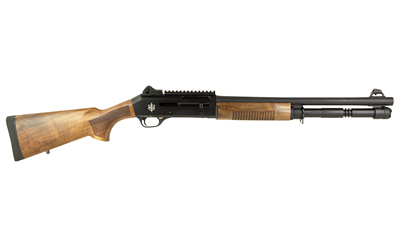 [723551444344] MAC 21000155 1014  12 GAUGE 3" 5+1 18.50", BLACK BARREL/REC, WALNUT FURNITURE, GHOST RING SIGHT, OPTICS MOUNT, 3 CHOKES