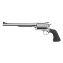 MAGNUM RESEARCH BFR360 BFR  EXTRA LARGE 360 BUCKHAMMER 6+1 SHOT 10" BRUSHED STAINLESS STEEL BARREL & CYLINDER, STAINLESS STAINLESS STEEL FRAME, BLACK RUBBER GRIP, EXPOSED HAMMER