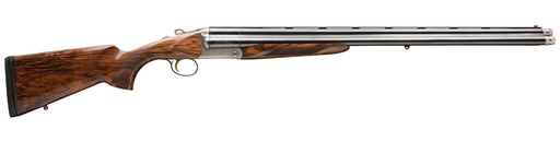 [8053800946469] CHARLES DALY 930.354 CD TRIPLE CROWN EMPIRE GRADE FULL SIZE 20/28 GAUGE BREAK OPEN 3+1 26" BLUED CHROME LINED VENT RIB BARREL, SILVER ENGRAVED STEEL RECEIVER, FIXED OILED WALNUT STOCK