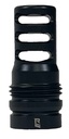 RUGGED SUPPRESSORS MB026 3 PORT BRAKE  338 CAL (8.6MM), M18X1 TPI, DUAL  TAPER LOCKING SYSTEM, FITS R.U.M. MOUNT