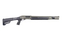 GFORCE ARMS GF2P12 GF2P  12 GAUGE PUMP 3" CHAMBER 7+1 20" FIXED CYLINDER BORE, OD GREEN BARREL/REC, BLACK FURNITURE, 5RD SHELL CARRIER STOCK, RUBBER PISTOL GRIP, BLADE SIGHT, 3RD SHELL HOLDER ON REC