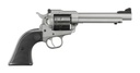 RUGER 2033 SUPER WRANGLER  22 LR/22 WMR 6 SHOT 5.50" SILVER CERAKOTE STEEL BARREL & FRAME, BLACK CYLINDER, BLACK CHECKERED POLYMER GRIP, TRANSFER BAR SAFETY, EXPOSED HAMMER